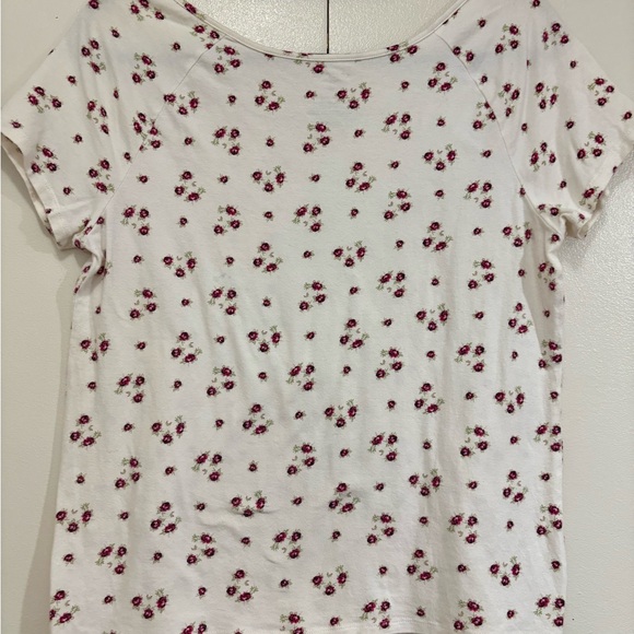 Arizona Jean Company Maroon and Black Short Sleeve Fitted T-Shirt - Picture 6 of 6